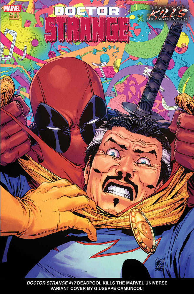 Doctor Strange #17 Giuseppe Camuncoli Deadpool Kills The Marvel Universe Variant [Bh] | Odin's Place