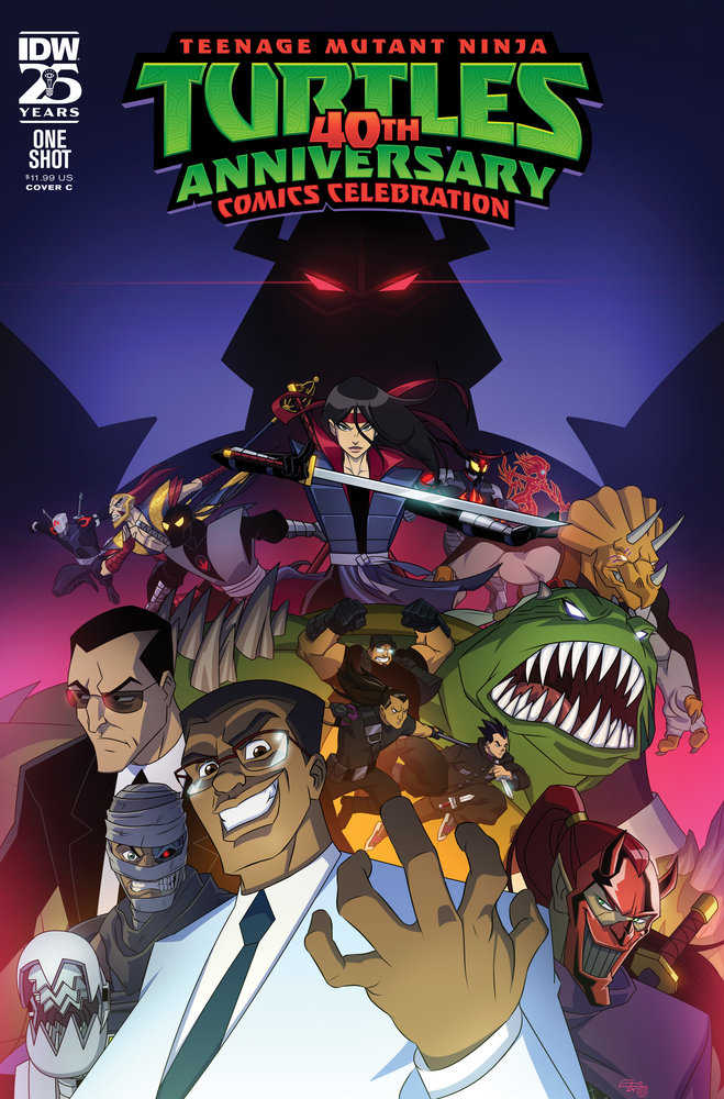 Teenage Mutant Ninja Turtles: 40th Anniversary Comics Celebration Variant C (Lopez) | Odin's Place