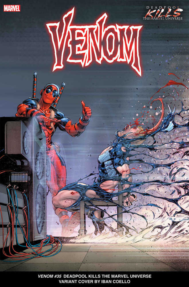 Venom #35 Iban Coello Deadpool Kills The Marvel Universe Variant | Odin's Place