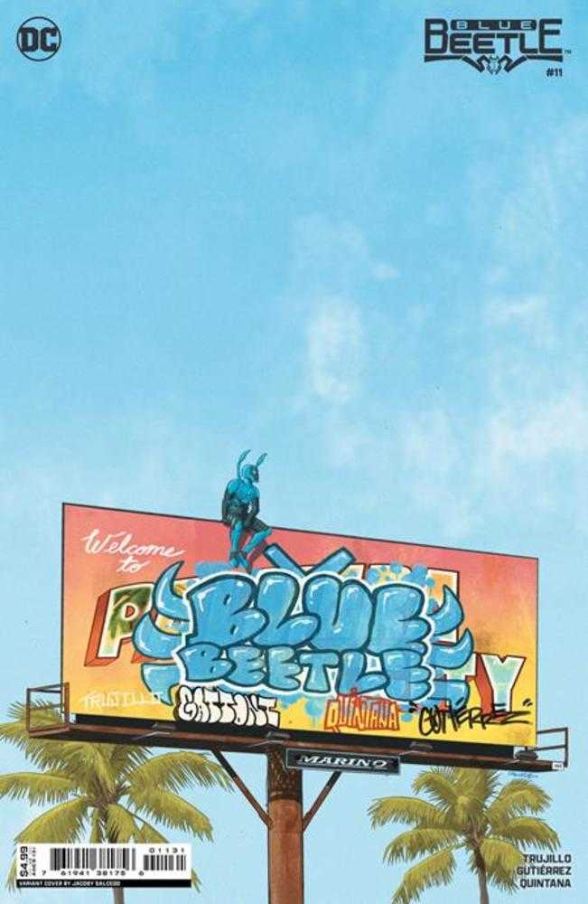 Blue Beetle #11 Cover B Jacoby Salcedo Card Stock Variant | Odin's Place