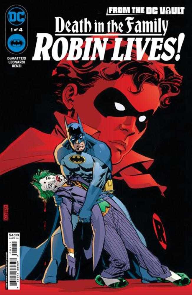 From The DC Vault Death In The Family Robin Lives #1 Cover A Rick Leonardi | Odin's Place