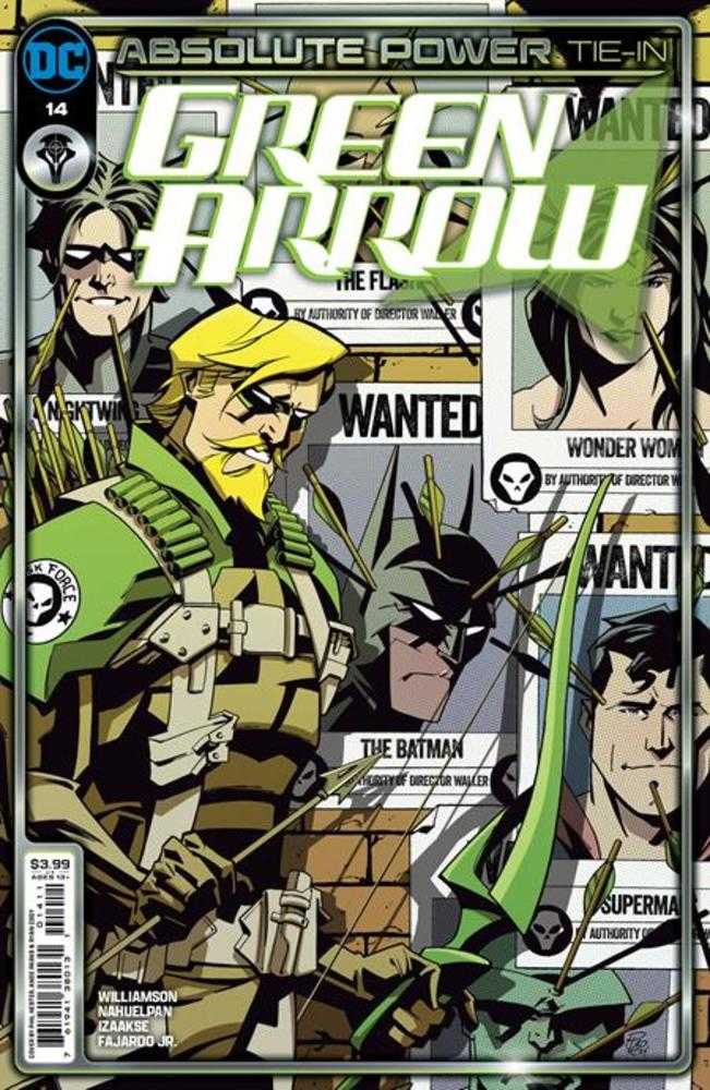 Green Arrow #14 Cover A Phil Hester (Absolute Power) | Odin's Place
