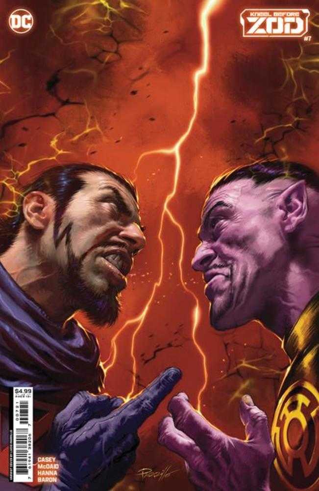 Kneel Before Zod #7 (Of 12) Cover B Lucio Parrillo Card Stock Variant | Odin's Place