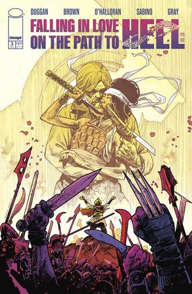Falling In Love On The Path To Hell #3 Cover A Garry Brown | Odin's Place