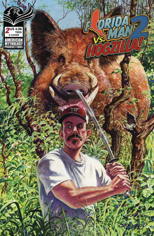 Florida Man vs Hogzilla #2 Cover A Slemons | Odin's Place