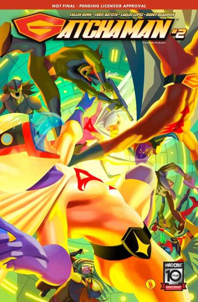 Gatchaman #2 Cover A Inaki Miranda | Odin's Place