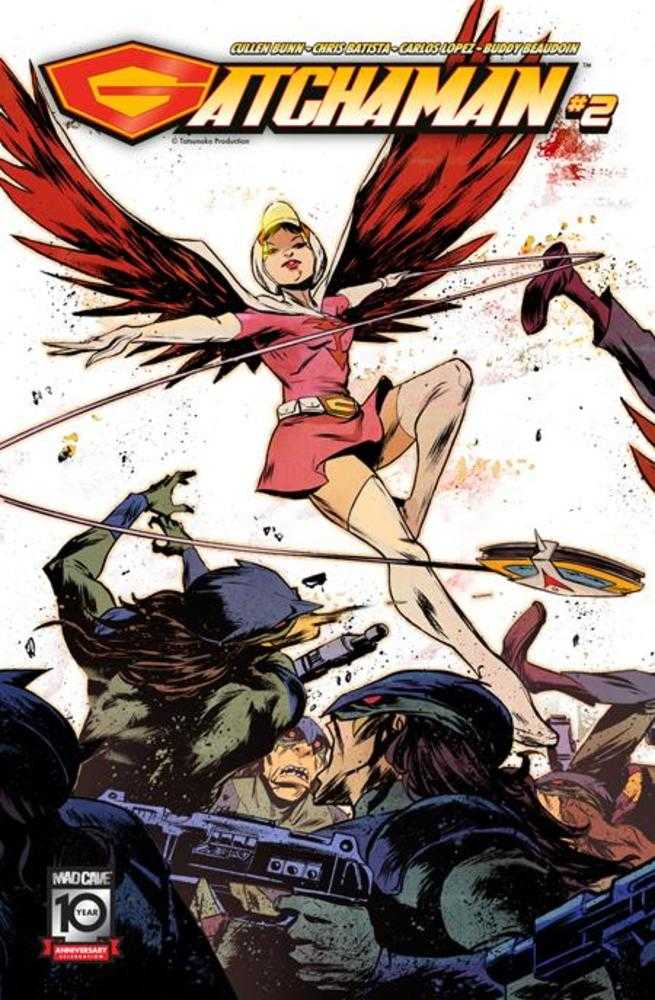 Gatchaman #2 Cover B Sanford Greene Connecting Variant | Odin's Place