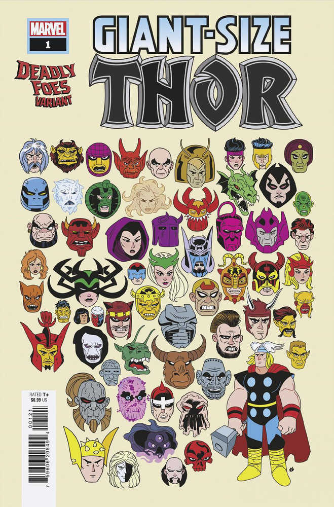 Giant-Size Thor #1 Dave Bardin Deadly Foes Variant | Odin's Place