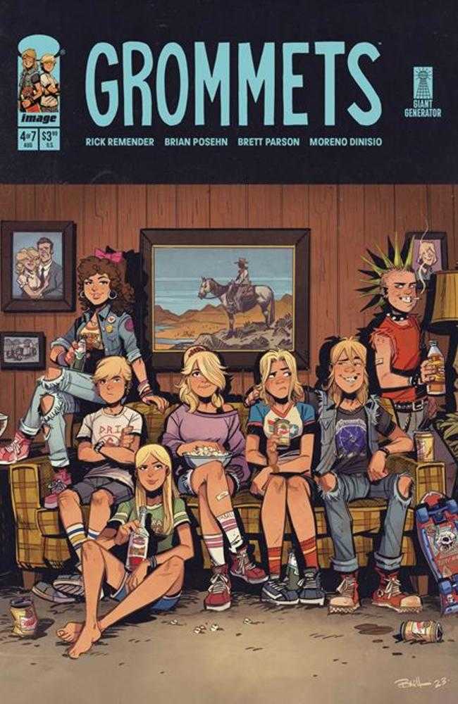 Grommets #4 (Of 7) Cover A Brett Parson | Odin's Place