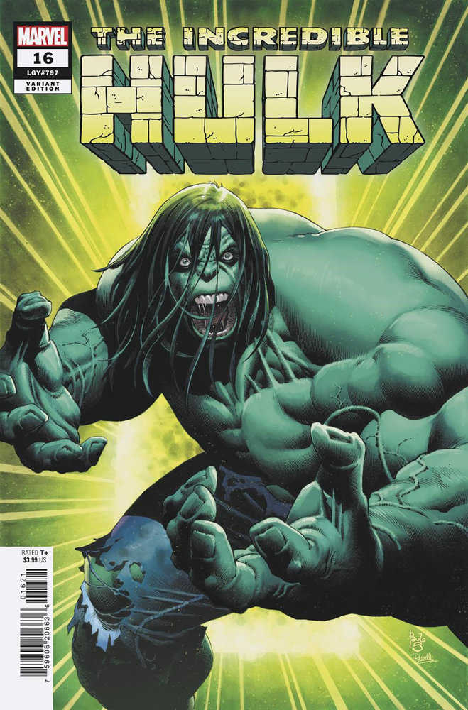 Incredible Hulk #16 Paulo Siqueira Variant | Odin's Place