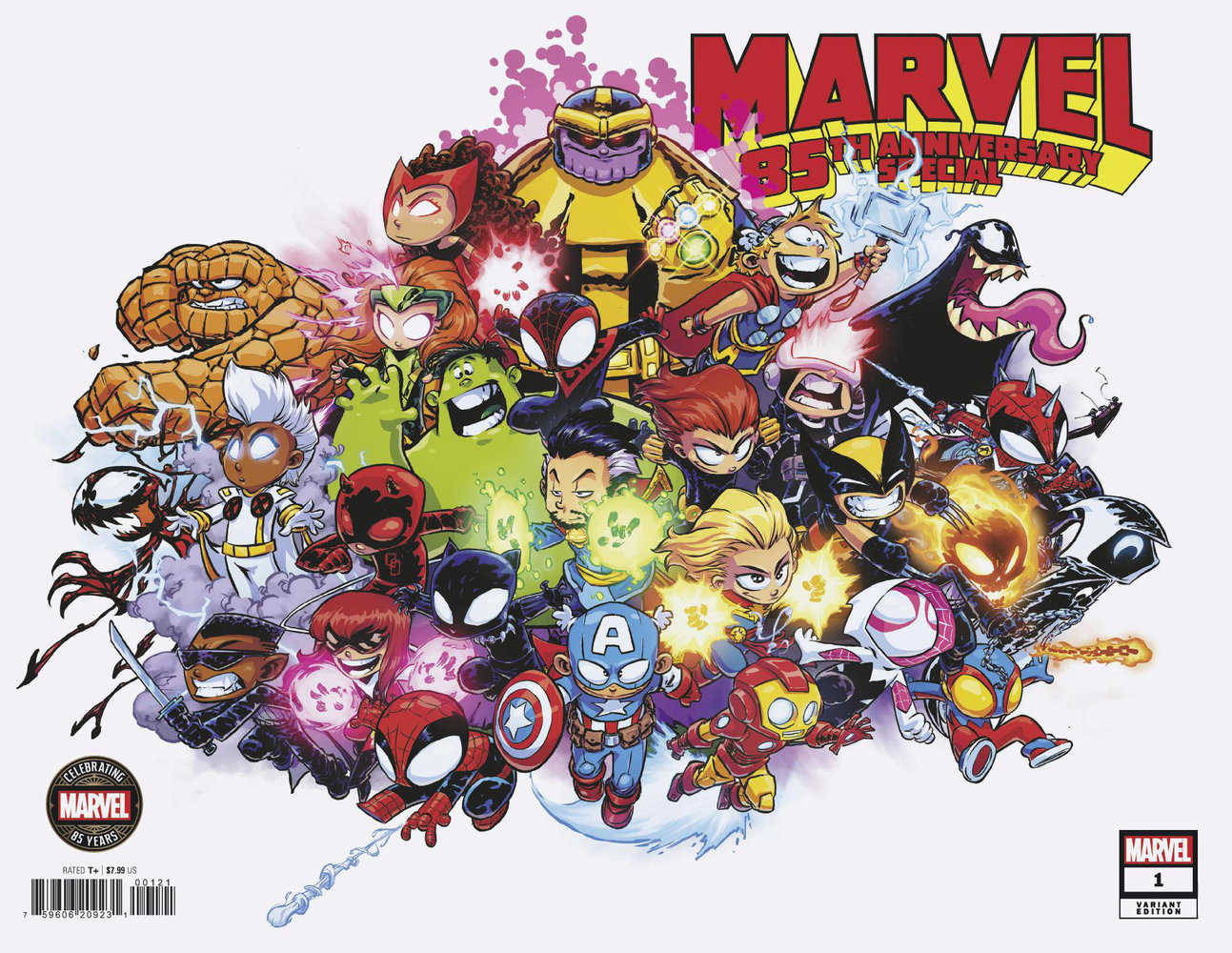 Marvel 85th Anniversary Special #1 Skottie Young Wraparound Variant | Odin's Place