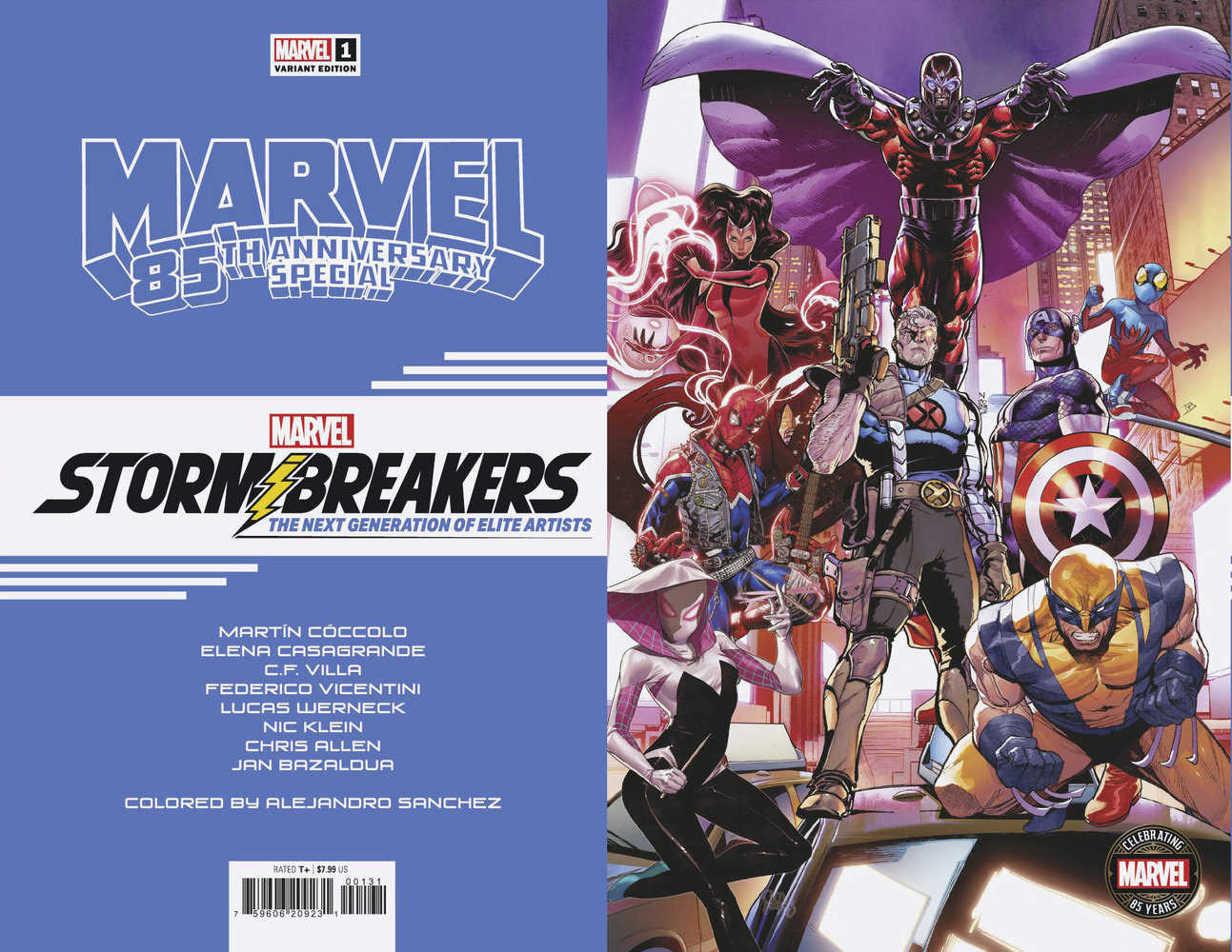 Marvel 85th Anniversary Special #1 Stormbreakers Jam Variant | Odin's Place