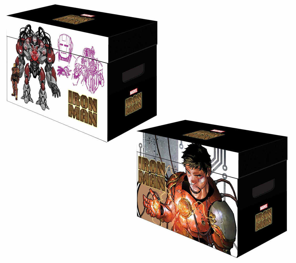 Marvel Graphic Comic Box Iron Man | Odin's Place