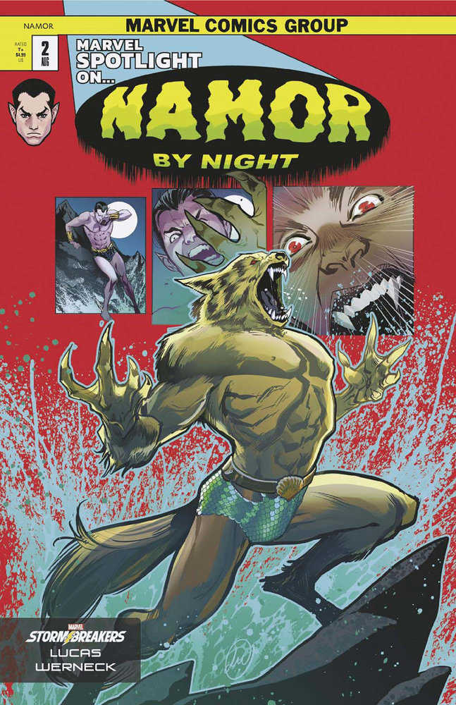 Namor #2 Lucas Werneck Stormbreakers Variant | Odin's Place
