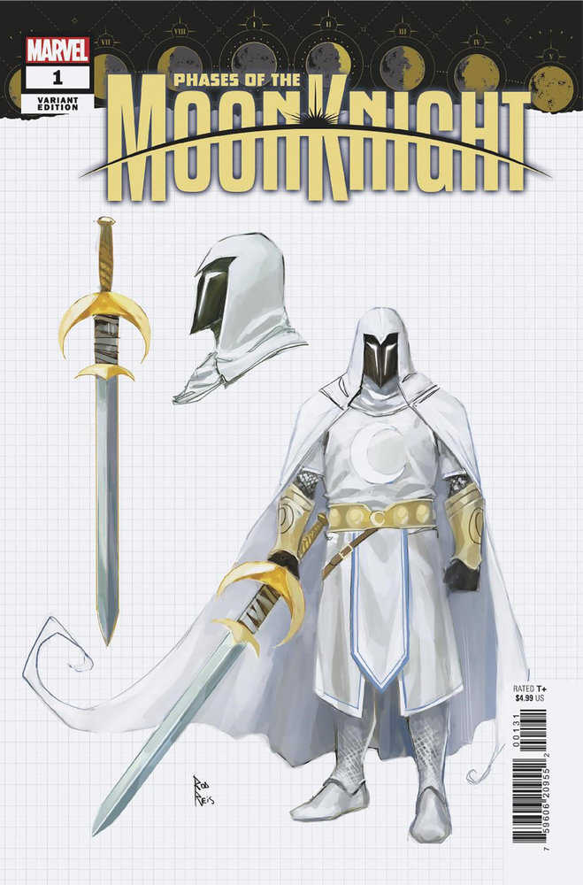 Phases Of The Moon Knight #1 Rod Reis Design Variant | Odin's Place