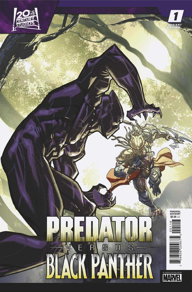 Predator vs. Black Panther #1 Pete Woods Variant | Odin's Place