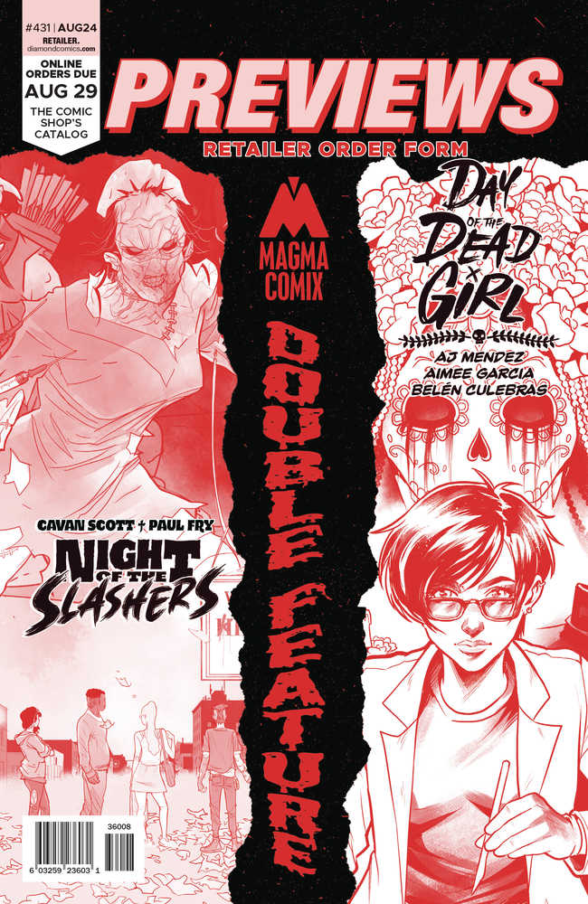 Previews #431 Aug 2024 Retailer Order Form Extras | Odin's Place
