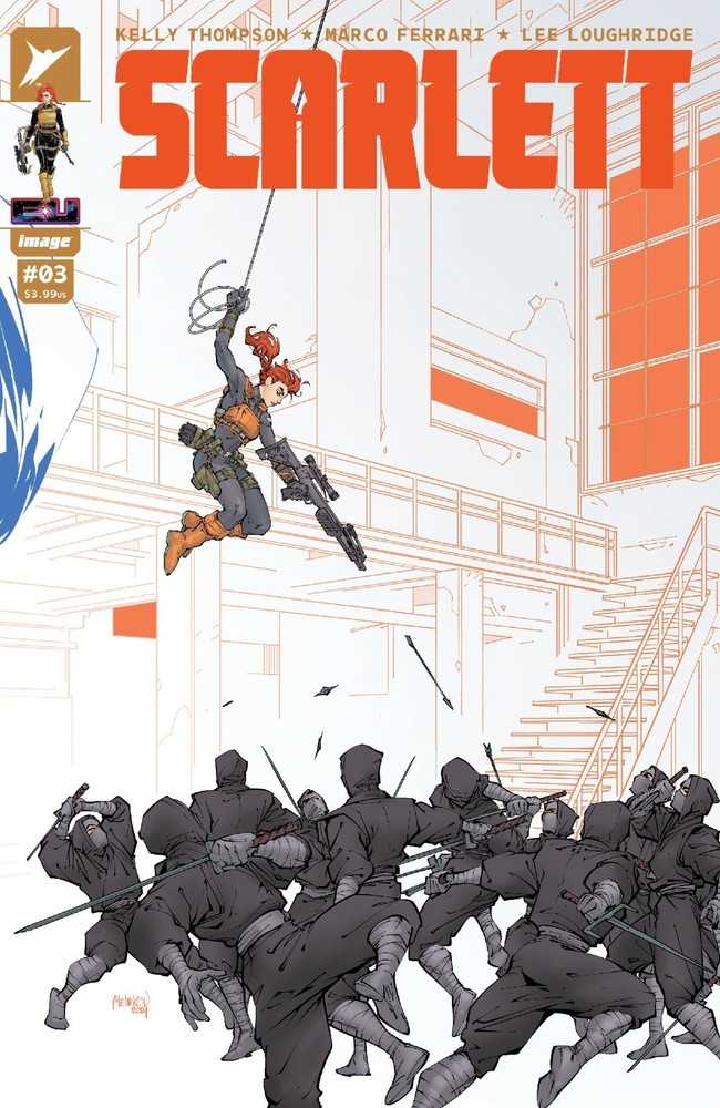 Scarlett #3 (Of 5) Cover C 1 in 10 Gleb Melnikov Connecting Variant | Odin's Place