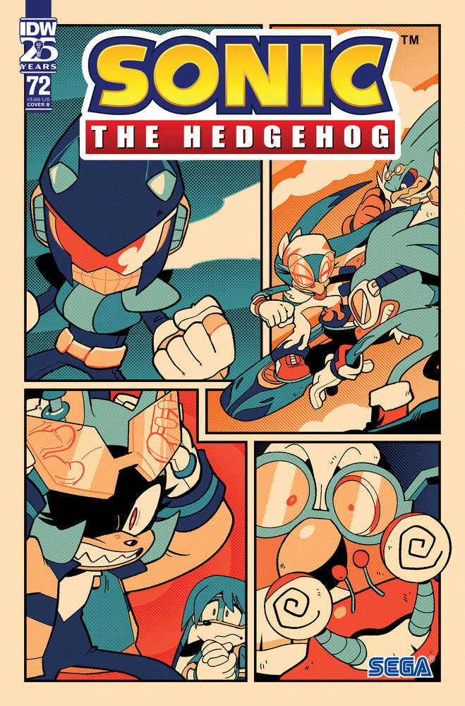 Sonic The Hedgehog #72 Variant B (Rothlisberger) | Odin's Place