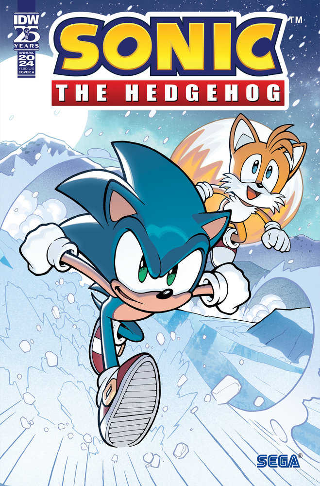 Sonic The Hedgehog Annual 2024 One Shot Cover A Lawrence | Odin's Place