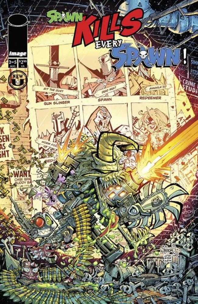 Spawn Kills Every Spawn #2 (Of 5) Cover A Rob Sketchcraft Duenas | Odin's Place