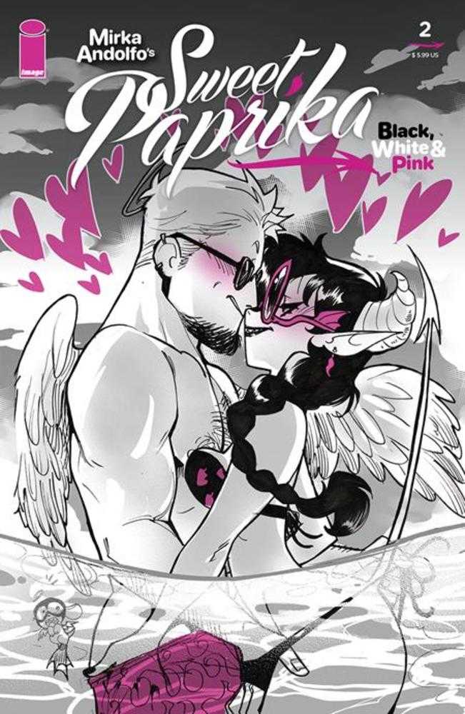 Mirka Andolfos Sweet Paprika Black White & Pink #2 Cover A Mirka Andolfo | Odin's Place