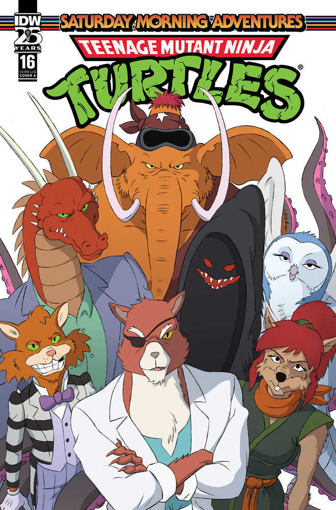 Teenage Mutant Ninja Turtles: Saturday Morning Adventures #16 Cover A (Schoening) | Odin's Place