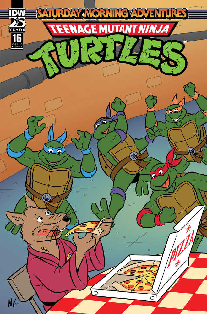 Teenage Mutant Ninja Turtles: Saturday Morning Adventures #16 Variant B (Kazaleh) | Odin's Place