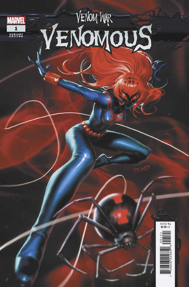 Venom War: Venomous #1 Derrick Chew Black Widow Variant [Vw] | Odin's Place
