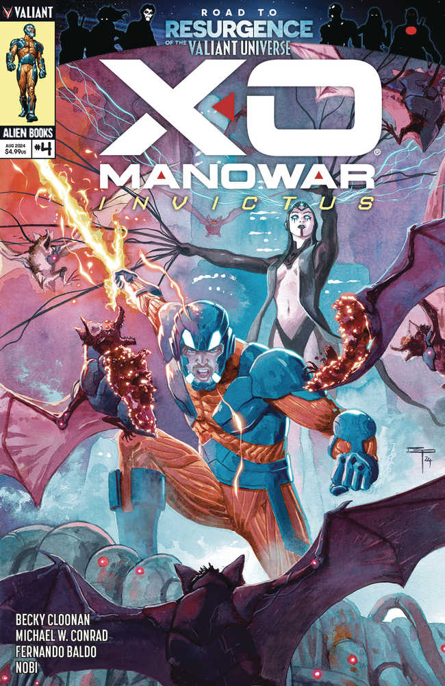 X-O Manowar Invictus #4 (Of 4) Cover A Peralta | Odin's Place