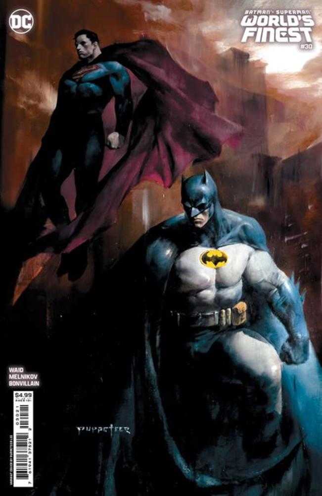 Batman Superman Worlds Finest #30 Cover B Puppeteer Lee Card Stock Variant | Odin's Place