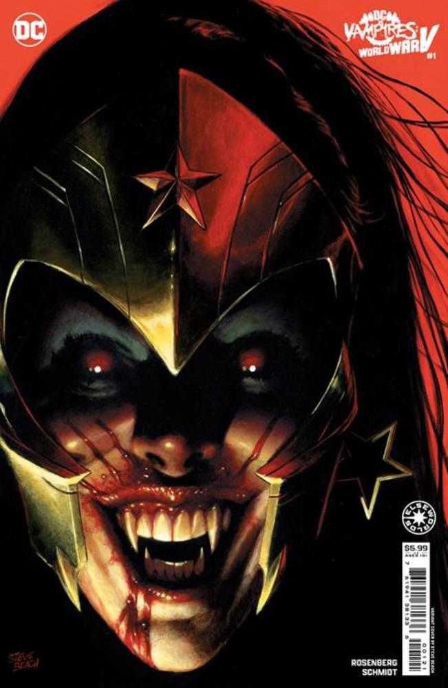 DC vs Vampires World War V #1 (Of 12) Cover B Steve Beach Card Stock Variant | Odin's Place