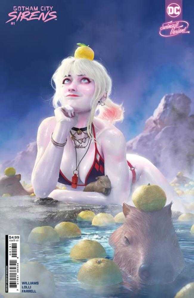 Gotham City Sirens #1 (Of 4) Cover F Rahzzah Swimsuit Card Stock Variant | Odin's Place