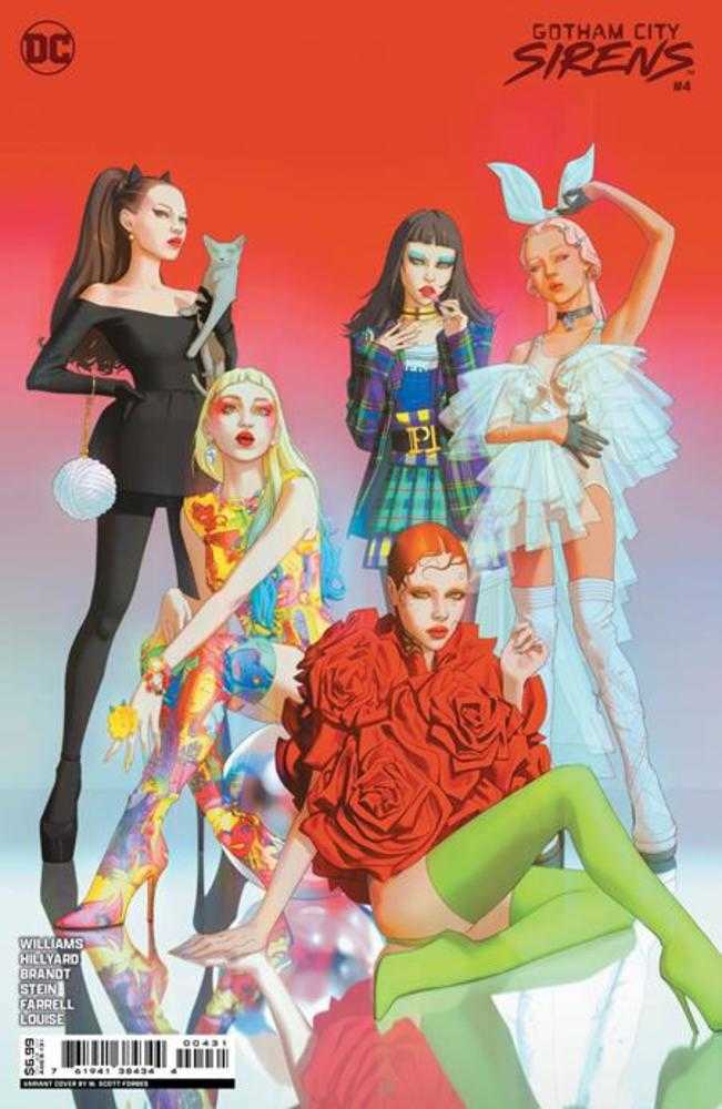 Gotham City Sirens #4 (Of 4) Cover B W Scott Forbes Card Stock Variant | Odin's Place