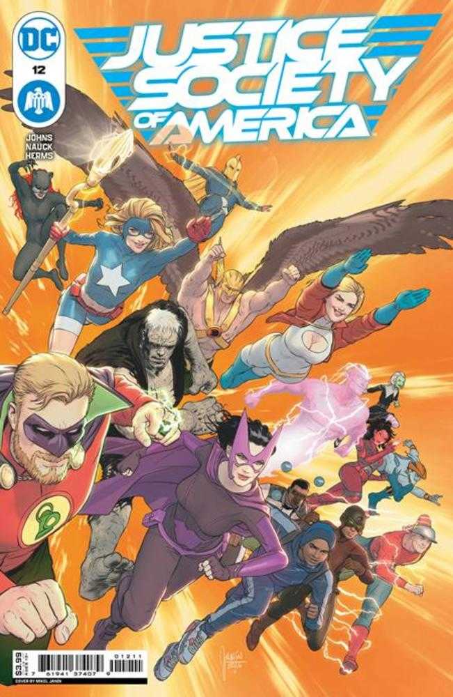 Justice Society Of America #12 (Of 12) Cover A Mikel Janin | Odin's Place