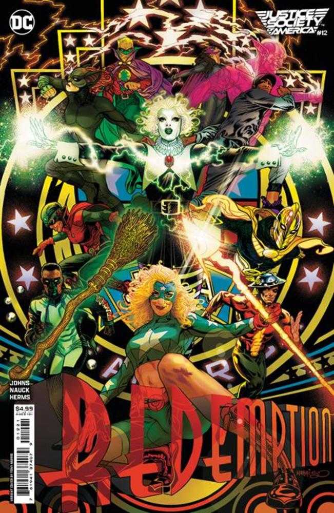 Justice Society Of America #12 (Of 12) Cover B Tony Harris Card Stock Variant | Odin's Place