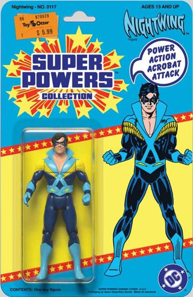 Nightwing #117 Cover D Jason Geyer & Alex Saviuk DC Super Powers Card Stock Variant | Odin's Place