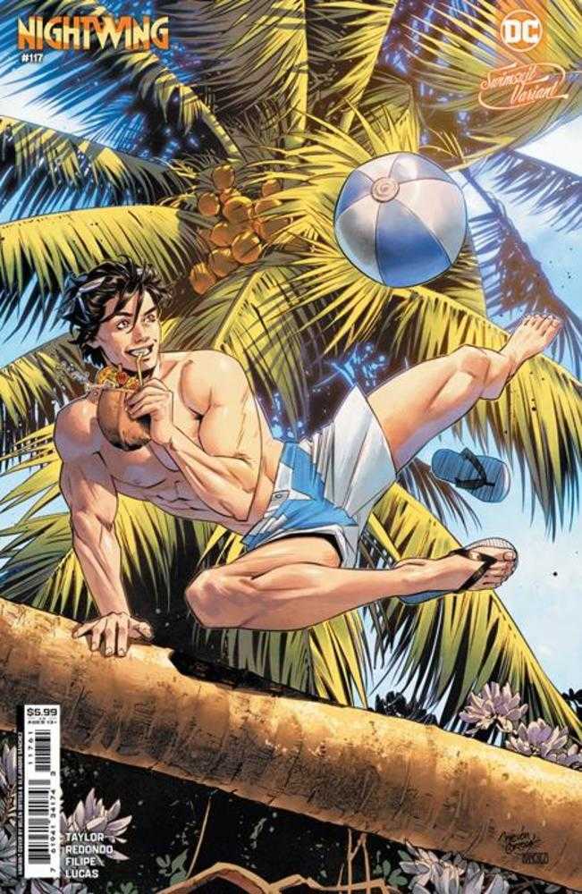 Nightwing #117 Cover E Belen Ortega Swimsuit Card Stock Variant | Odin's Place