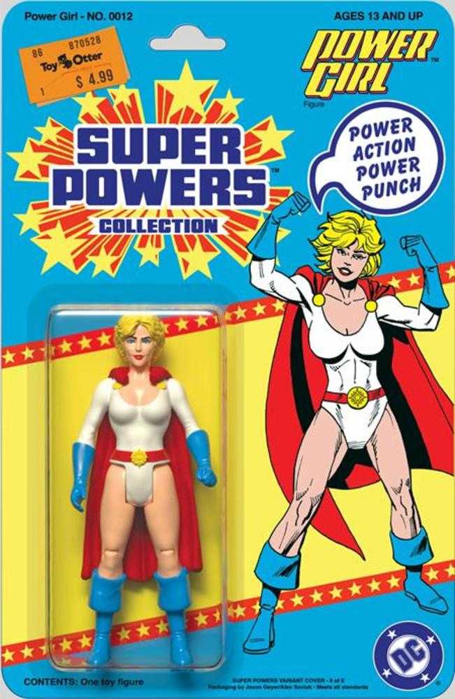 Power Girl #12 Cover D Jason Geyer & Alex Saviuk DC Super Powers Card Stock Variant | Odin's Place
