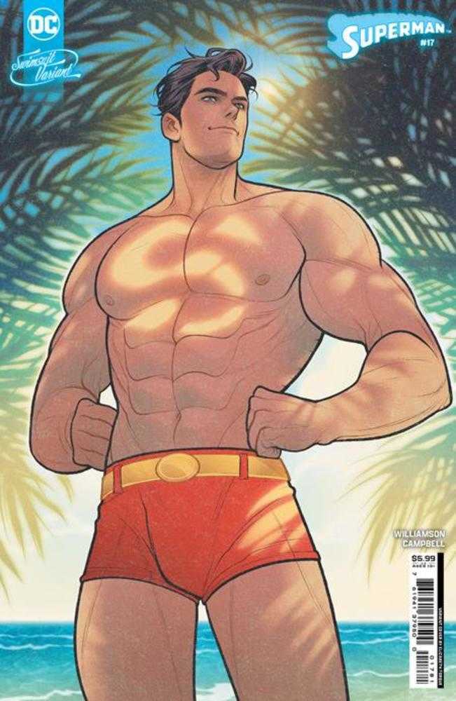 Superman #17 Cover F Elizabeth Torque Swimsuit Card Stock Variant (Absolute Power) | Odin's Place