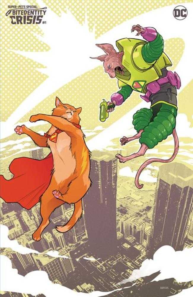 Super-Pets Special Bitedentity Crisis #1 (One Shot) Cover B Karl Kerschl Card Stock Variant | Odin's Place