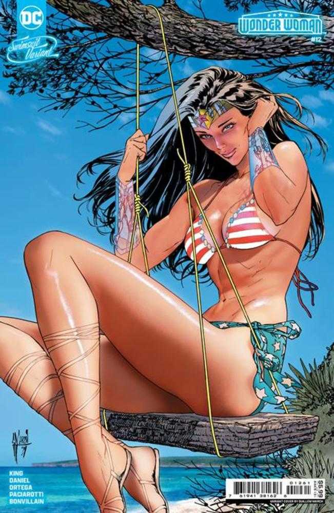 Wonder Woman #12 Cover D Guillem March Swimsuit Card Stock Variant (Absolute Power) | Odin's Place