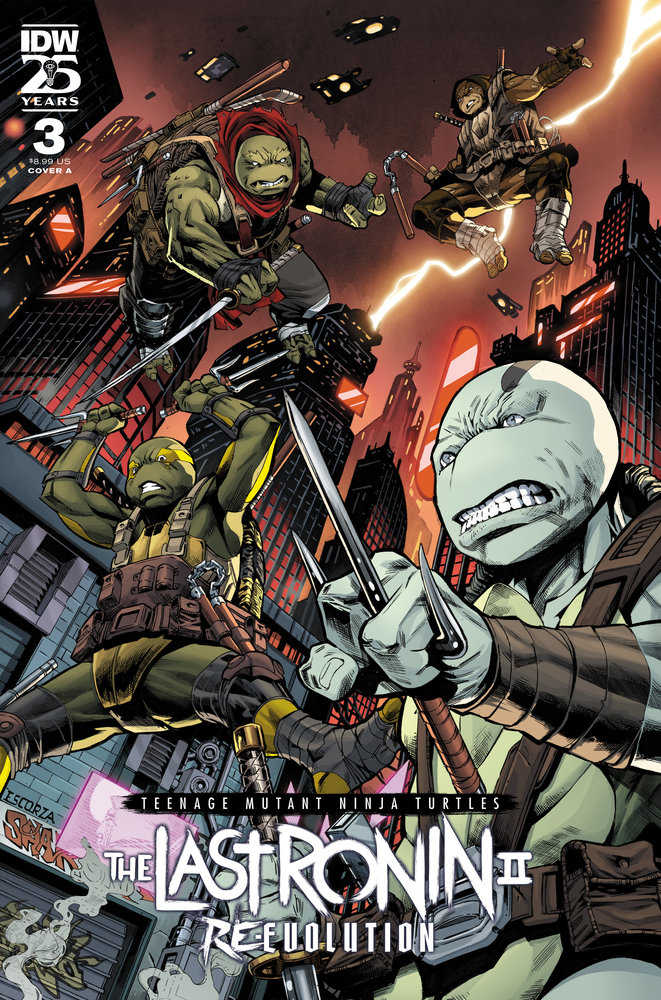 Teenage Mutant Ninja Turtles The Last Ronin II Re Evolution #3 Cover A Escorzas (Mature) | Odin's Place