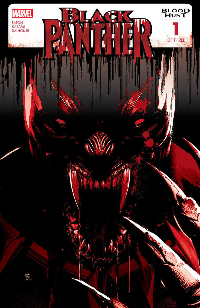 Black Panther: Blood Hunt #1 Andrea Sorrentino Blood Soaked 2nd Print Variant [Bh] | Odin's Place