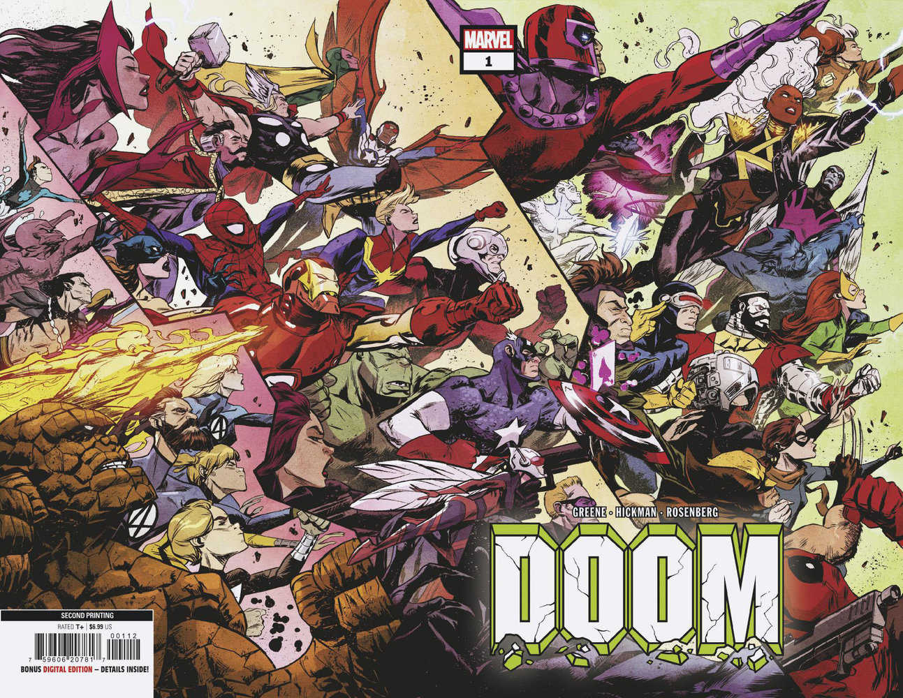Doom #1 Sanford Greene Wraparound 2nd Print Variant | Odin's Place