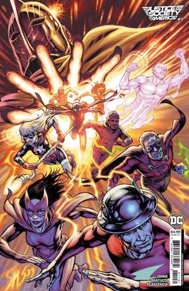 Justice Society Of America #11 (Of 12) Cover D Marco Santucci Card Stock Variant (Res) | Odin's Place
