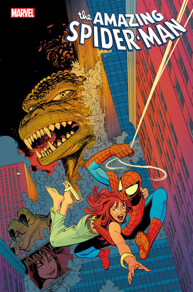 Amazing Spider-Man #58 Leo Romero Godzilla Variant | Odin's Place