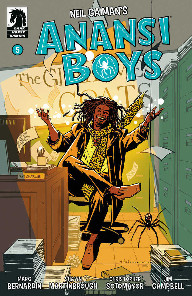 Anansi Boys I #5 Cover B Martinbrough | Odin's Place