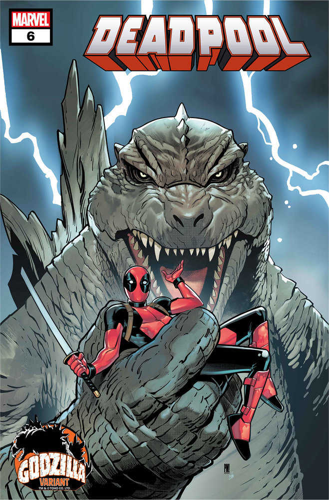 Deadpool #6 Paco Medina Godzilla Variant | Odin's Place