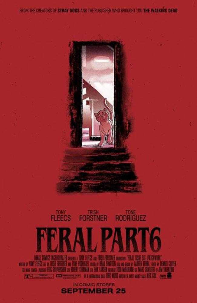 Feral #6 Cover B Tony Fleecs & Trish Forstner Movie Homage Variant | Odin's Place